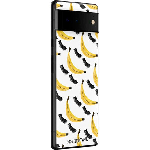 Bouffants and Broken Hearts Banana Lash Google Pixel 6 Skin